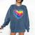 Teaching Is a Work Of Heart Tie Dye Hippie For Teacher For Men Women Girls Kids Comfort Colors Sweatshirt Denim Teaching Is a Work Of Heart Tie Dye Hippie For Teacher For Men Women Girls Kids Comfort Colors Sweatshirt Denim