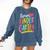 Team Kindergarten Teacher Student Back To School Comfort Colors Sweatshirt Denim