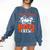 Team Para Boo Crew Halloween Ghost Paraprofessional Teacher Comfort Colors Sweatshirt Denim