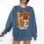 Thanksgiving Love Pre-K Teacher Turkey Autumn Fall For Men Women Girls Kids Comfort Colors Sweatshirt Denim