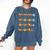 Thanksgiving Order Of Operations Quiz Math Teacher Life Comfort Colors Sweatshirt Denim
