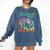 Tie Dye Teaching Social Studies Is My Jam Sunglasses Teacher Comfort Colors Sweatshirt Denim