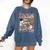 Tis The Season For Inclusion Christmas Sped Teacher Comfort Colors Sweatshirt Denim
