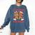 Tis The Season Reading Christmas Shirt Book Lovers Teacher Comfort Colors Sweatshirt Denim