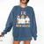 TK Boo Crew Retro Groovy Halloween Floral Ghost TK Teacher Comfort Colors Sweatshirt Denim TK Boo Crew Retro Groovy Halloween Floral Ghost TK Teacher Comfort Colors Sweatshirt Denim