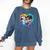 TK Teacher Transitional Kindergarten Heart Back To School Comfort Colors Sweatshirt Denim TK Teacher Transitional Kindergarten Heart Back To School Comfort Colors Sweatshirt Denim