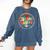Toddler Squad Pre-K Teacher Pre School Back To School Comfort Colors Sweatshirt Denim