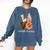 History Teacher Love Autumn Fall Gnome For Teachers For Men Women Comfort Colors Sweatshirt Denim