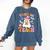 Trick Or Teach Cute Floral Ghost Teacher Halloween Costume Comfort Colors Sweatshirt Denim Trick Or Teach Cute Floral Ghost Teacher Halloween Costume Comfort Colors Sweatshirt Denim