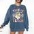 Trick Or Teach Groovy Teacher Halloween Retro Teacher Ghost Comfort Colors Sweatshirt Denim Trick Or Teach Groovy Teacher Halloween Retro Teacher Ghost Comfort Colors Sweatshirt Denim