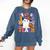 Trick Or Teach Teacher Pencil Ghost Halloween Teacher Comfort Colors Sweatshirt Denim Trick Or Teach Teacher Pencil Ghost Halloween Teacher Comfort Colors Sweatshirt Denim