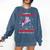 I Want A Hippopotenuse For Christmath Math Teacher Christmas Comfort Colors Sweatshirt Denim