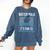 Water Polo Because It's Fun To Drown Your Friends Waterpolo Comfort Colors Sweatshirt Denim