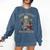 Weird Teachers Build Character Skeleton Book Halloween Women Comfort Colors Sweatshirt Denim Weird Teachers Build Character Skeleton Book Halloween Women Comfort Colors Sweatshirt Denim