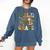 Wild About 2nd Grade Teacher Student First Day Of School Comfort Colors Sweatshirt Denim