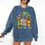 Wild About Teaching Safari Jungle School Teacher Comfort Colors Sweatshirt Denim Wild About Teaching Safari Jungle School Teacher Comfort Colors Sweatshirt Denim