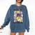 Women Halloween The Teacher Tour Ghosts Pencil Pumpkins Comfort Colors Sweatshirt Denim Women Halloween The Teacher Tour Ghosts Pencil Pumpkins Comfort Colors Sweatshirt Denim