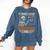 I Won't Stop Haunting Me Skeleton 6 7 Meme Teachers Comfort Colors Sweatshirt Denim