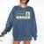 I Am Working For Christmas Break Teacher Christmas Comfort Colors Sweatshirt Denim