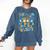 World Down Syndrome Day Awareness T21 Teacher Women Men Kids Comfort Colors Sweatshirt Denim