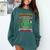 12 Days Of Teaching Special Education IEPS SPED Teacher Xmas Comfort Colors Sweatshirt Blue Spruce