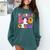 1st Grade Boo Crew Halloween First Grade Halloween Teacher Comfort Colors Sweatshirt Blue Spruce