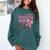4th Fourth Grade Vibes Back To School Coquette Teacher Girl Comfort Colors Sweatshirt Blue Spruce 4th Fourth Grade Vibes Back To School Coquette Teacher Girl Comfort Colors Sweatshirt Blue Spruce