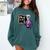 67 Math Teacher Meme Brainrot Six Seven Halloween Equation Comfort Colors Sweatshirt Blue Spruce