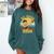 67 Meme Six Seven Bruh Retro Dabbing Teacher School Comfort Colors Sweatshirt Blue Spruce