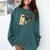 67 Teacher Halloween Skeleton Ghost Six Seven Meme Math Comfort Colors Sweatshirt Blue Spruce