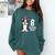 8 Years Old Birthday Boston Terrier Dog Lover 8th Party Kid Comfort Colors Sweatshirt Blue Spruce