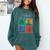 Abbott Elementary Colorful Pop Art Teachers TV Show Comfort Colors Sweatshirt Blue Spruce Abbott Elementary Colorful Pop Art Teachers TV Show Comfort Colors Sweatshirt Blue Spruce