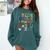 ABCs Alphabet Halloween Learning Kindergarten Teachers Comfort Colors Sweatshirt Blue Spruce ABCs Alphabet Halloween Learning Kindergarten Teachers Comfort Colors Sweatshirt Blue Spruce