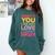 Admit It You Low Key Love 6th Grade Bruh Teacher Squad Life Comfort Colors Sweatshirt Blue Spruce