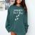 Adopt Animals Don't Shop For Them Comfort Colors Sweatshirt Blue Spruce