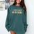 AG Teacher Future Farmer Agriculture Teacher Men Women Comfort Colors Sweatshirt Blue Spruce