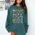 Alphabet Vehicles ABCs Learning Teachers Kids Boys Girls Comfort Colors Sweatshirt Blue Spruce Alphabet Vehicles ABCs Learning Teachers Kids Boys Girls Comfort Colors Sweatshirt Blue Spruce
