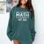 The Answer Is Hot Dog Math Teacher Student Comfort Colors Sweatshirt Blue Spruce The Answer Is Hot Dog Math Teacher Student Comfort Colors Sweatshirt Blue Spruce