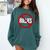 Anti Bullying No Bullies School Teacher Student Kindness Comfort Colors Sweatshirt Blue Spruce