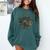Apple Camoflauge Clothing Camo Student Teacher Cute School Comfort Colors Sweatshirt Blue Spruce
