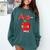 A Is For Apple Pre-K Kindergarten Teacher Student Comfort Colors Sweatshirt Blue Spruce