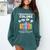 Art Teacher COMPLIMENTARY Colors Always Have Things To Say Comfort Colors Sweatshirt Blue Spruce