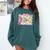Back To School Pre-K Preppy Teacher Girl Comfort Colors Sweatshirt Blue Spruce Back To School Pre-K Preppy Teacher Girl Comfort Colors Sweatshirt Blue Spruce