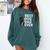 Best Dog Dad Ever Boston Terrier Dog Lover For Dad Men Women Girls Kids Comfort Colors Sweatshirt Blue Spruce