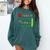THE BEST TEACHERS ARE BORN IN DECEMBER Comfort Colors Sweatshirt Blue Spruce THE BEST TEACHERS ARE BORN IN DECEMBER Comfort Colors Sweatshirt Blue Spruce