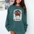 Bleached Teacher Para Life Paraprofessional Cute Messy Bun For Men Women Girls Kids Comfort Colors Sweatshirt Blue Spruce Bleached Teacher Para Life Paraprofessional Cute Messy Bun For Men Women Girls Kids Comfort Colors Sweatshirt Blue Spruce