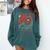 Boho Flower ESL Teacher Kindness Comes In Many Languages Comfort Colors Sweatshirt Blue Spruce Boho Flower ESL Teacher Kindness Comes In Many Languages Comfort Colors Sweatshirt Blue Spruce