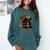 All Booked For Christmas Christmas Book Tree For Teacher For Men Women Kids Comfort Colors Sweatshirt Blue Spruce