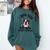 Bostie Mama Dog Dad Boston Terrier For Men Women Comfort Colors Sweatshirt Blue Spruce