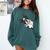 Boston Terrier Bostie Dog Kids Men Comfort Colors Sweatshirt Blue Spruce
